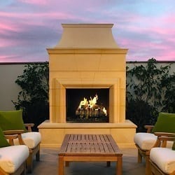 Cordova Vent Free Outdoor Fireplace