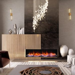 Osseo eSeries Linear Fireplace